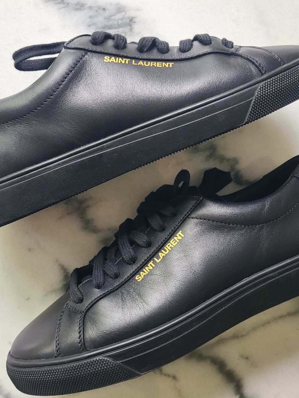 Saint Laurent Low Top Black Sneakers